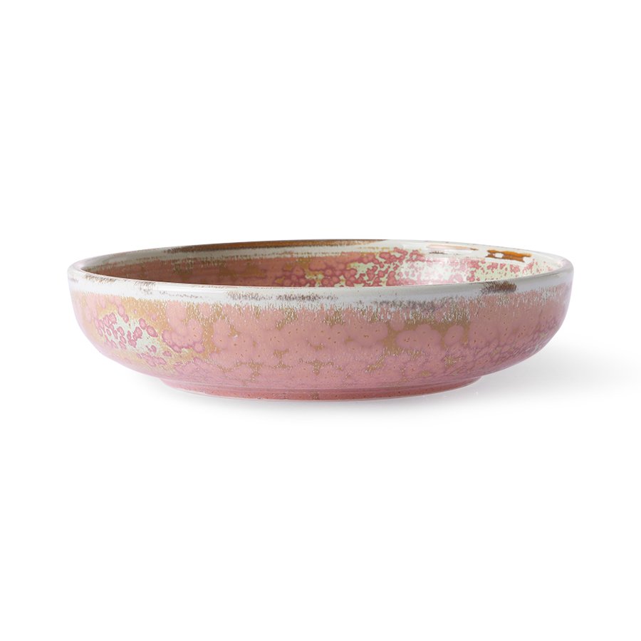 Chef ceramics: deep plate M, rustic pink