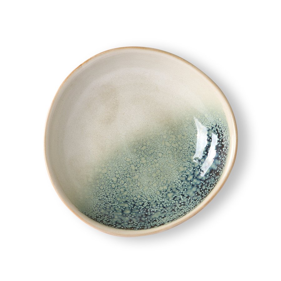 70s ceramics: curry bowls, mist (set of 2) - Image 4
