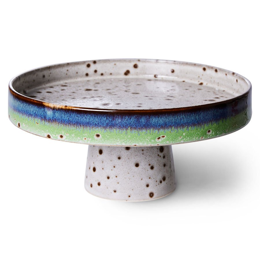 70s ceramics: bowl on base, comet