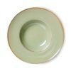 Chef ceramics: pasta plate, moss green