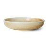 Chef ceramics: deep plate L, rustic cream/brown