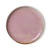 Chef ceramics: side plate, rustic pink