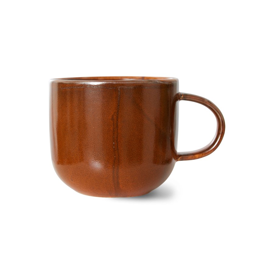 Chef ceramics: mug, burned orange