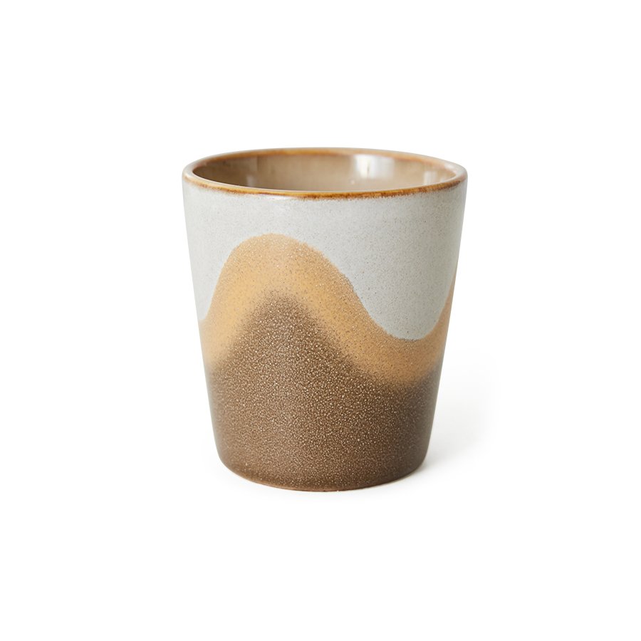 70s ceramics: coffee mug, oasis