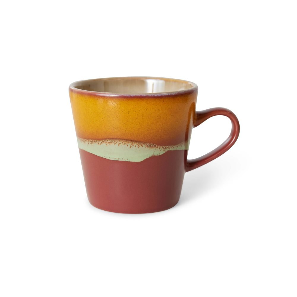 70s ceramics: americano mug, clay