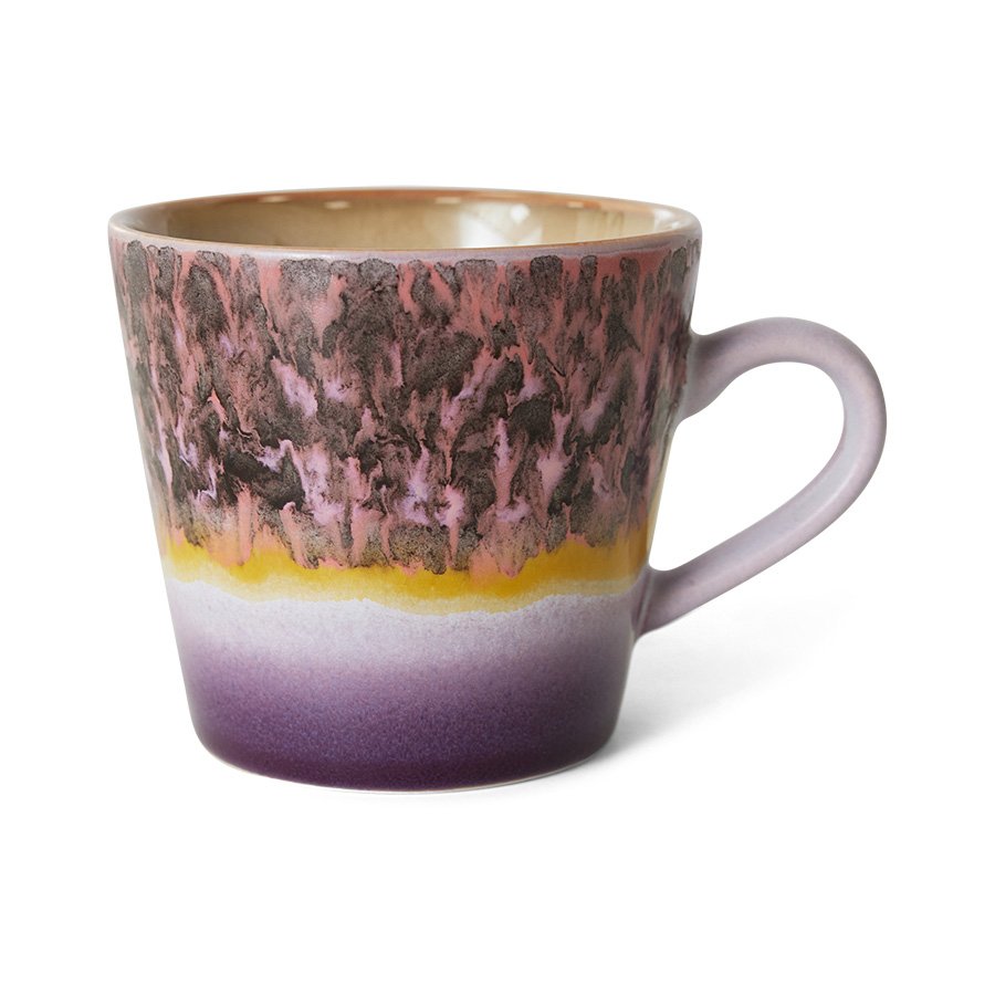70s ceramics: cappuccino mug, blast