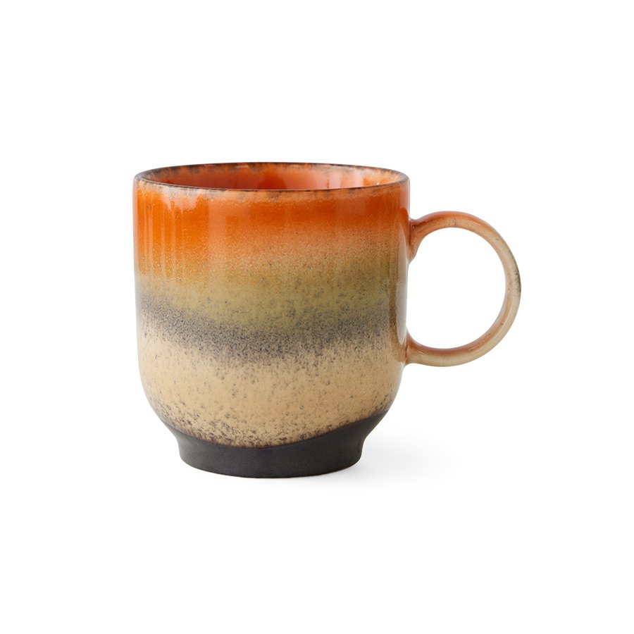 70s ceramics: café mug robusta