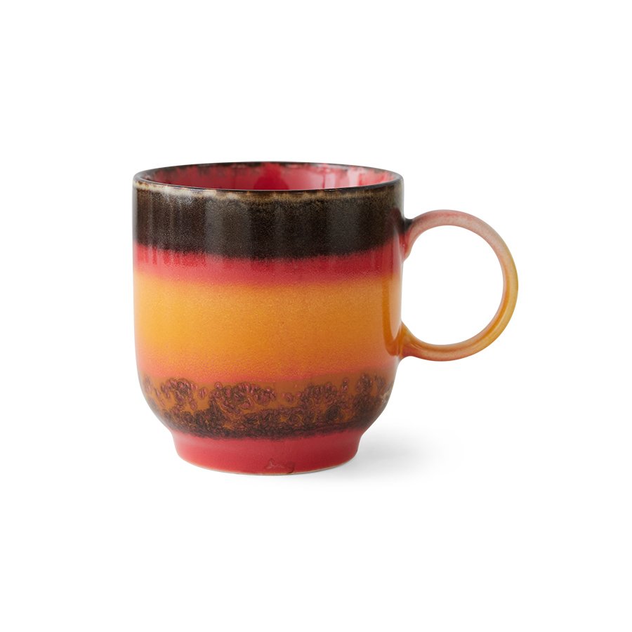 70s ceramics: café mug excelsa