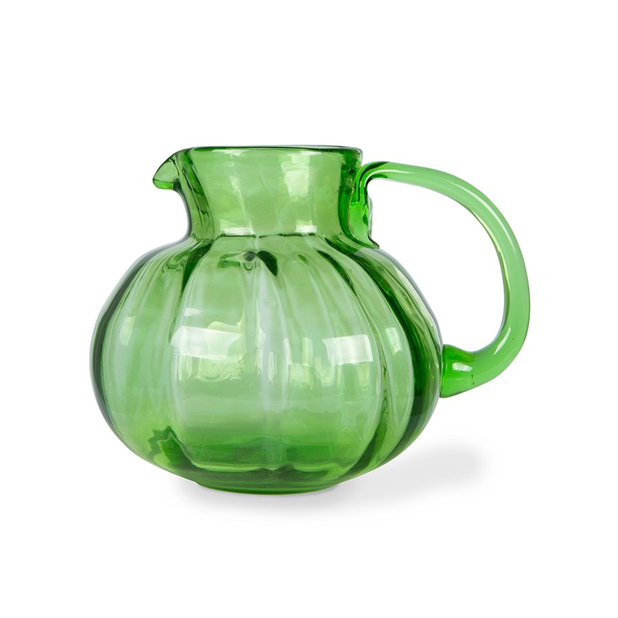 The emeralds: glass jug, green