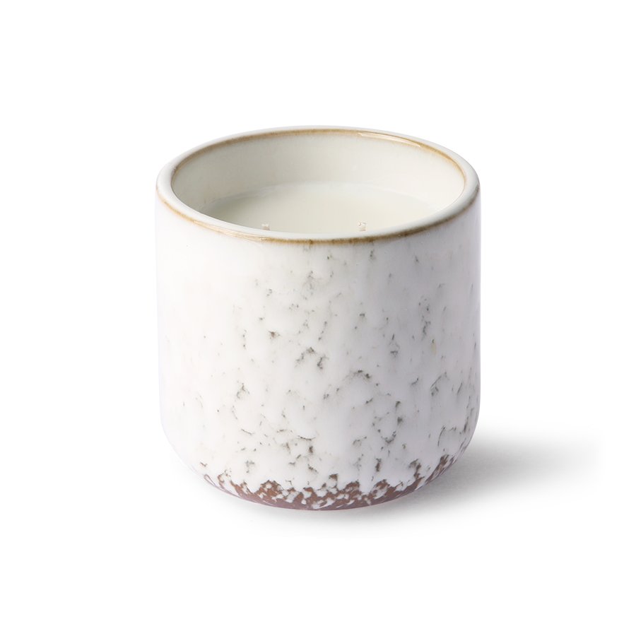 Ceramic scented candle: northern soul