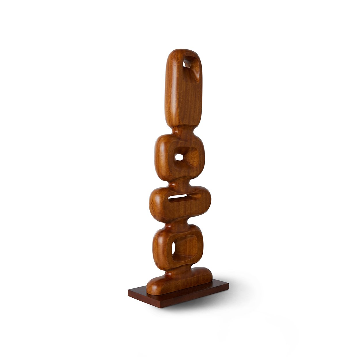 Hand carved wooden sculpture - Image 2