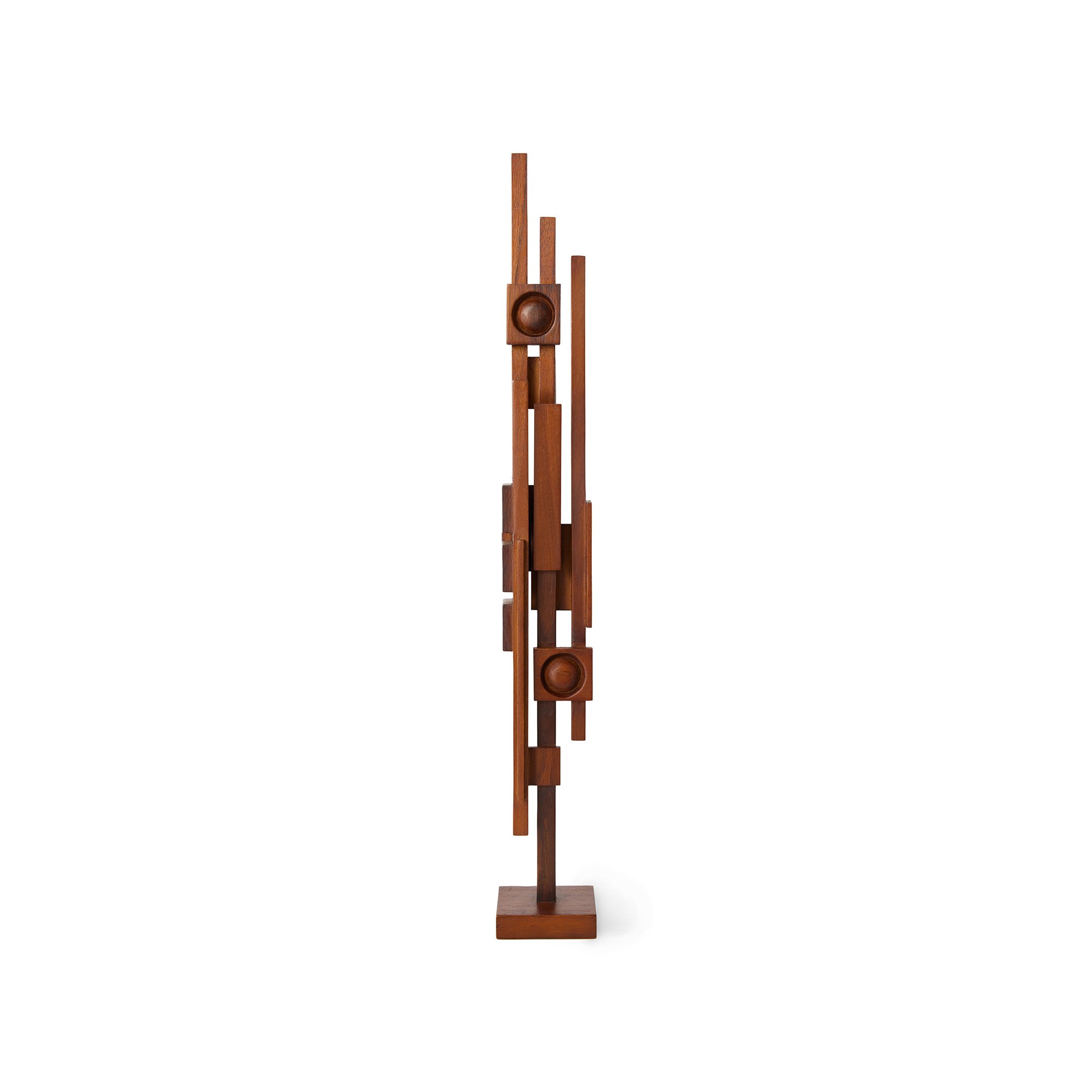 Skyline sculpture espresso L