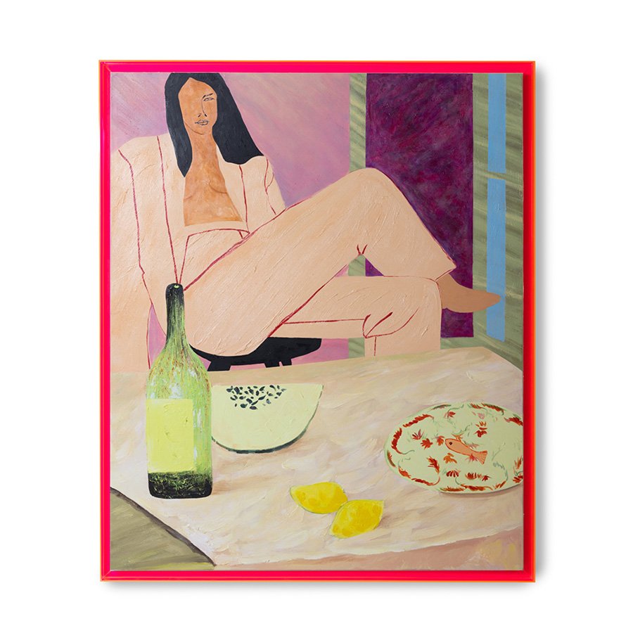 Framed artwork get your groove on (127x152cm)