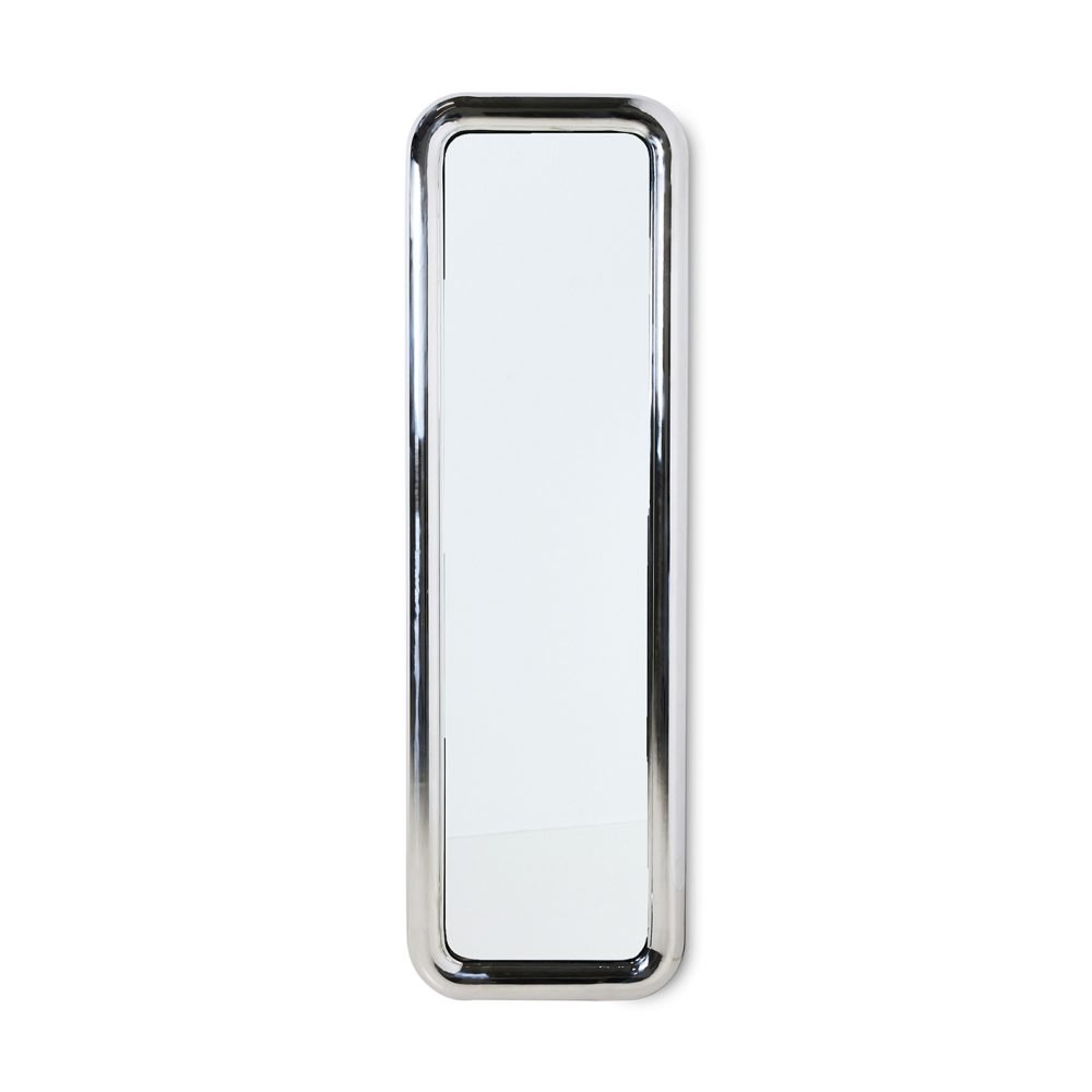 Chubby standing chrome mirror