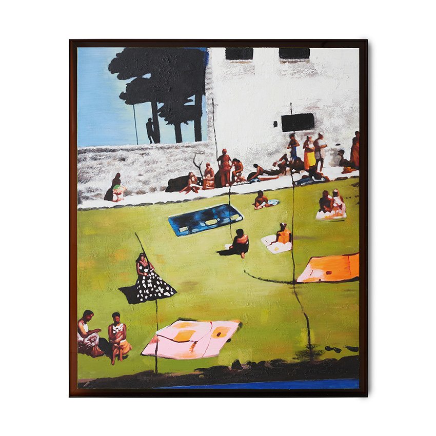 Framed artwork endless summer (127x152cm)