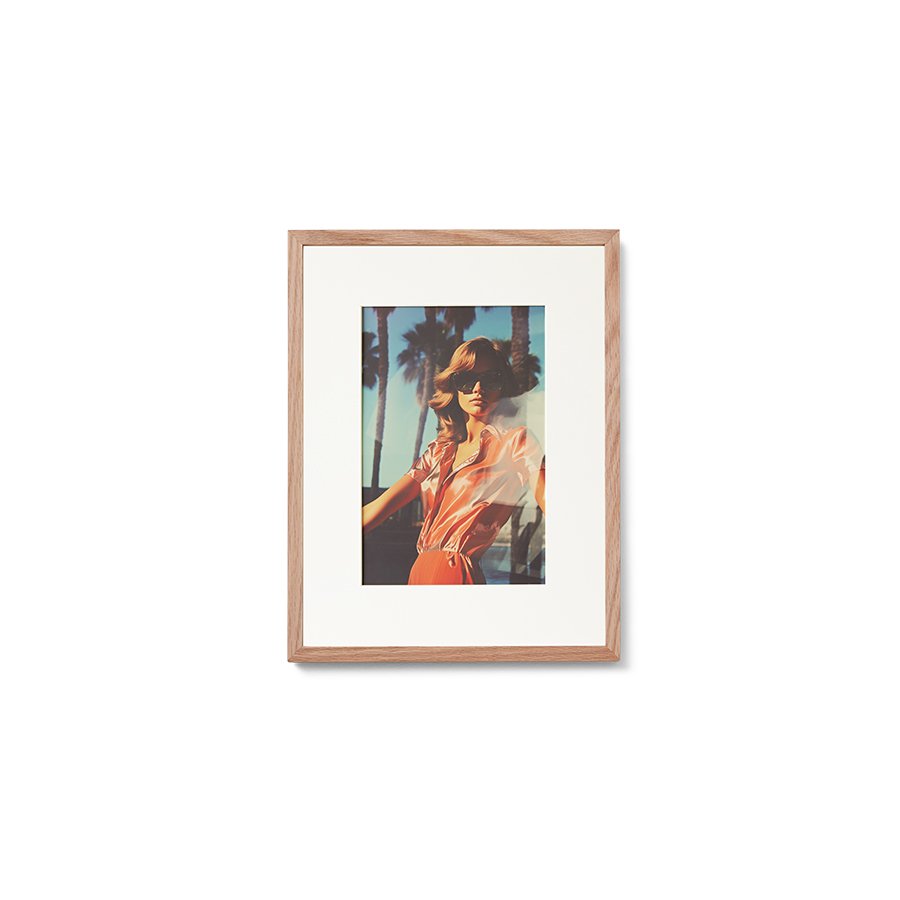 Framed artwork golden days