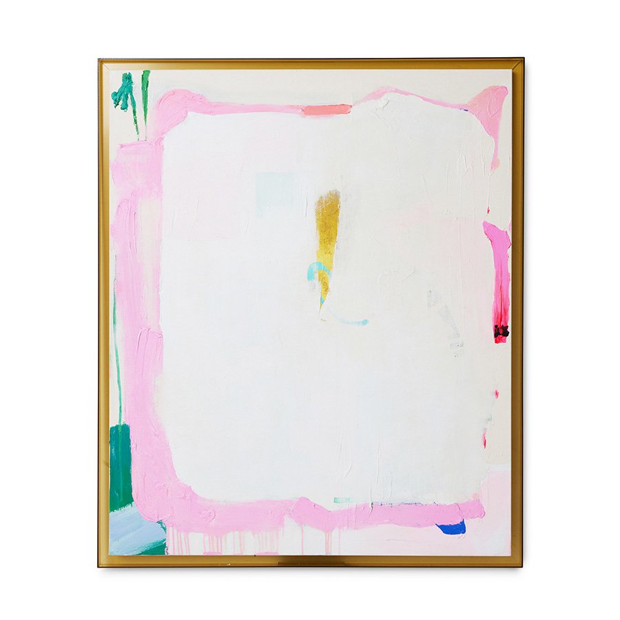 Framed artwork white sands (127x152cm)