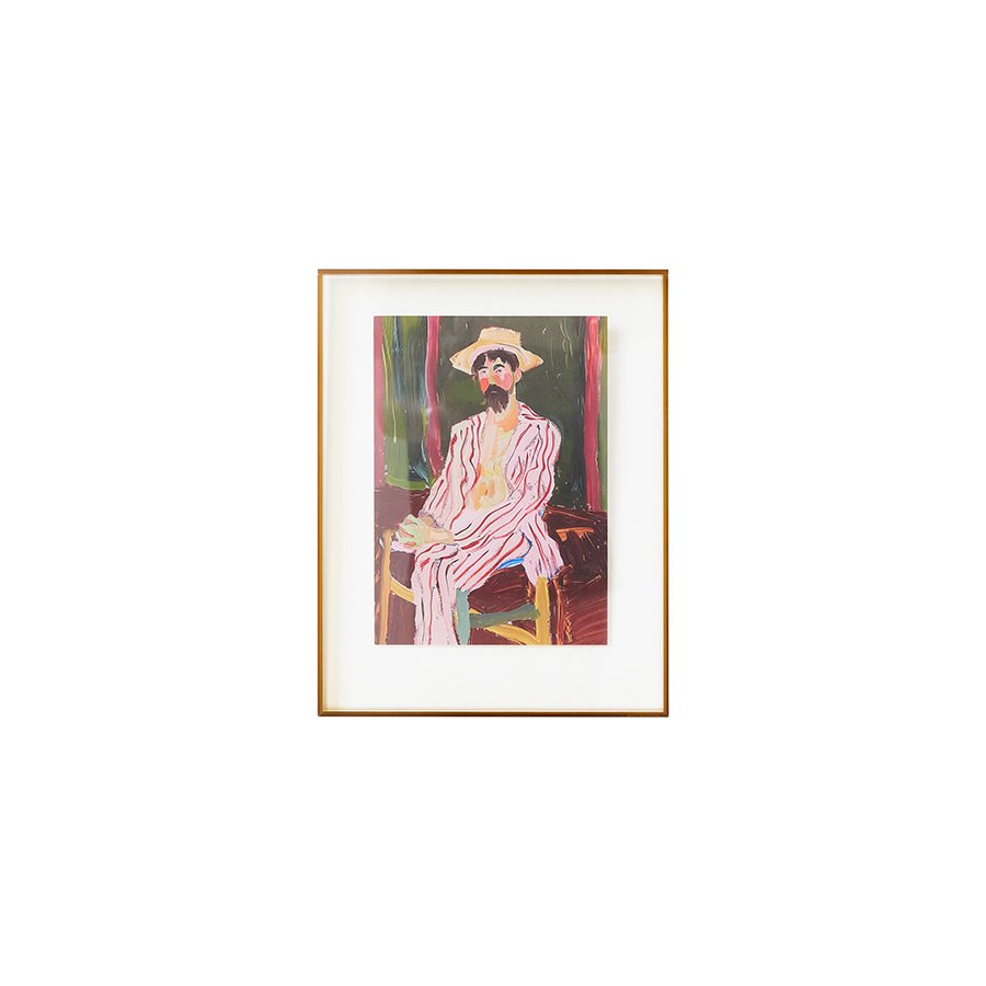 Acrylic frame olive artist (29x37cm)