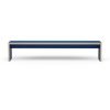 Bench, blue, 220cm