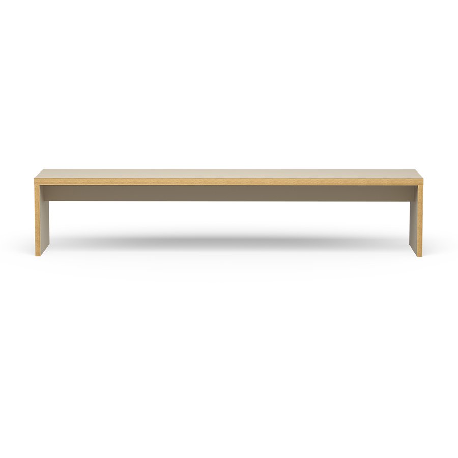 Bench, cream, 220cm