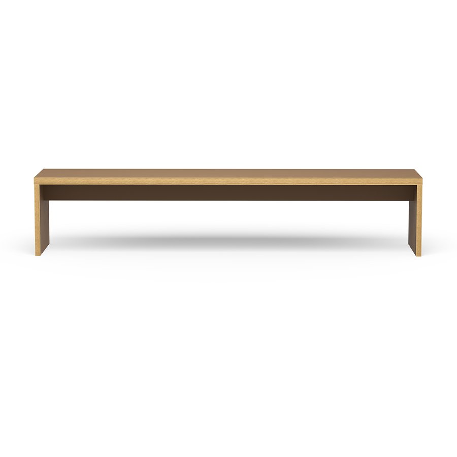 Bench, brown, 220cm