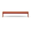 Bench, orange, 220cm
