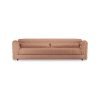 Club couch: linen, dusty rose