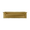 Nomad couch: 305cm, linen, burnt ochre