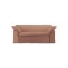 Nomad couch: 204cm, linen, dusty rose
