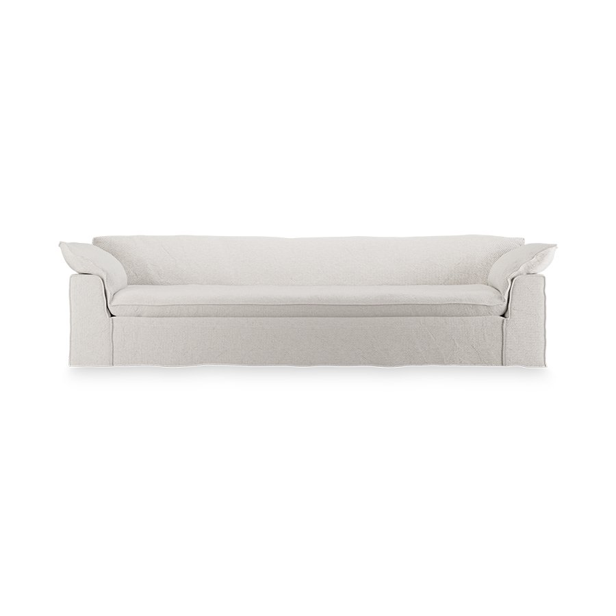 Nomad couch: 305cm, cosy, beige