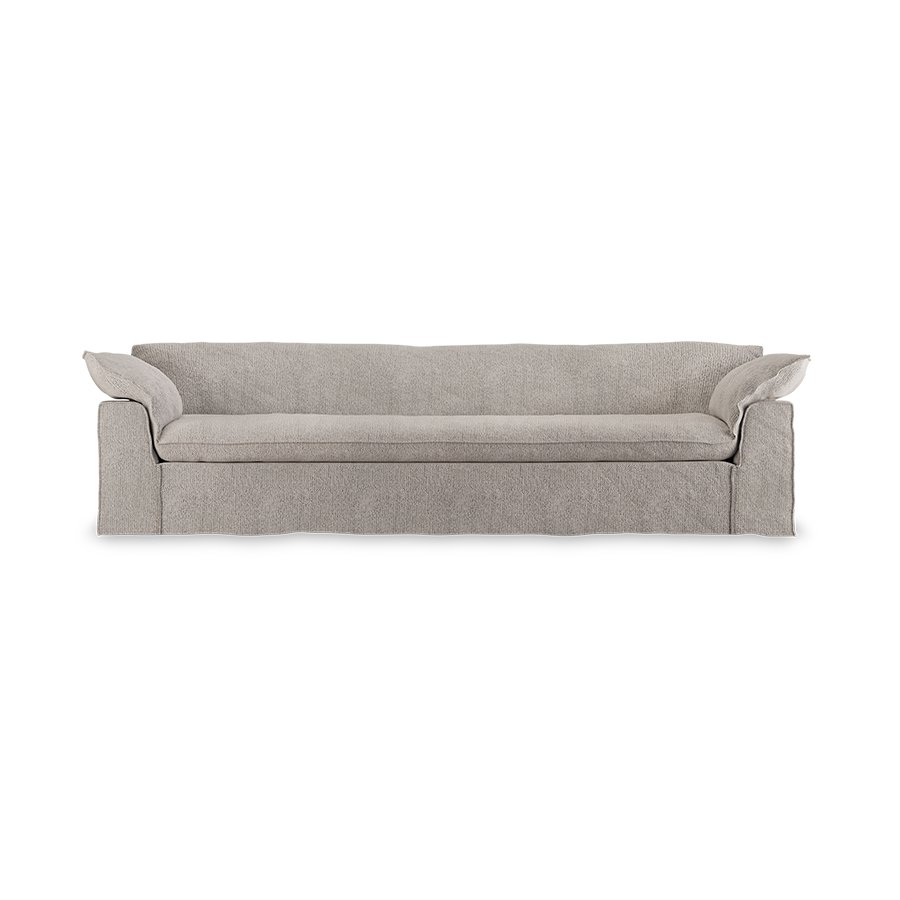 Nomad couch: 305cm, sneak, light grey