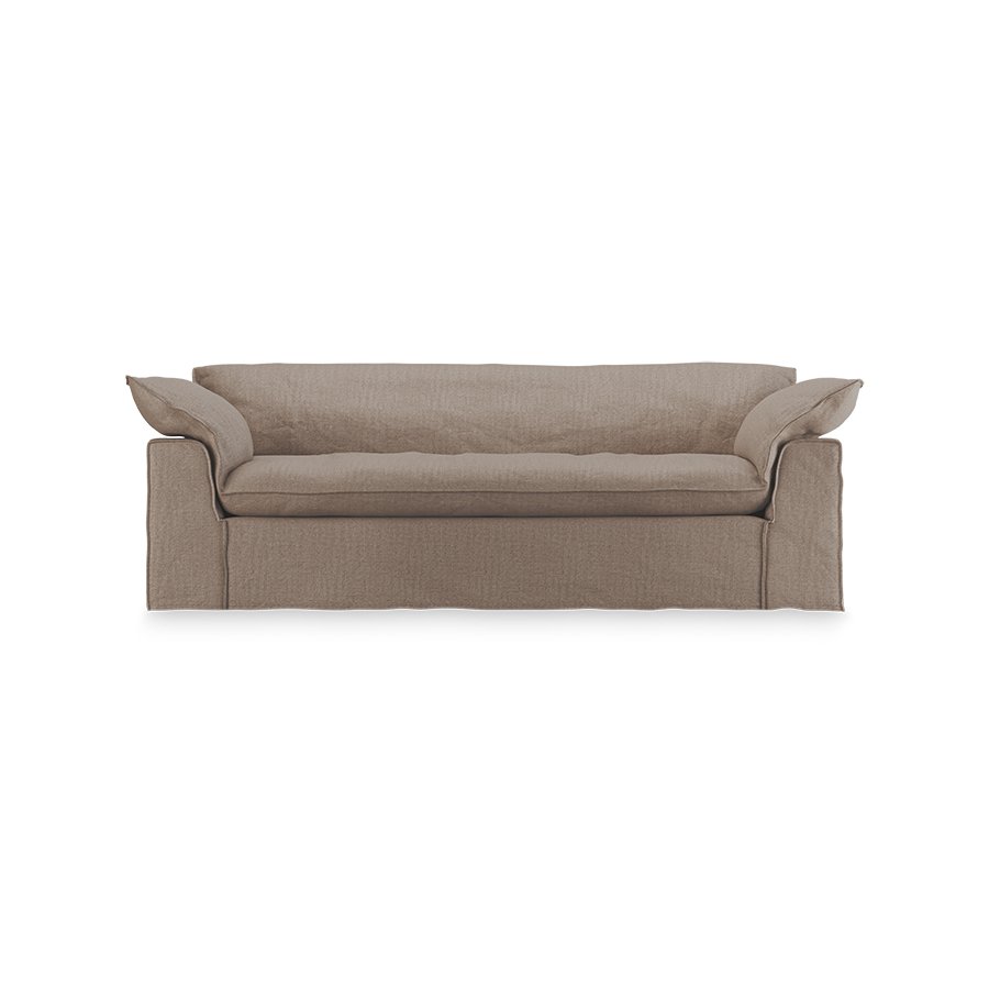 Nomad couch: 244cm, pure, earth