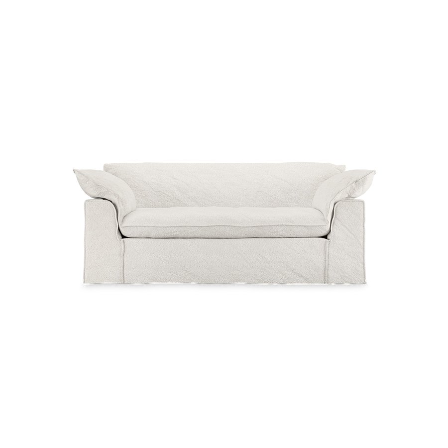 Nomad couch: 204cm, boucle, cream