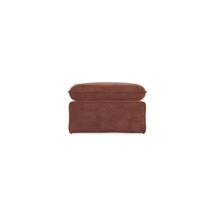 Nomad couch: hocker, royal velvet, magnolia
