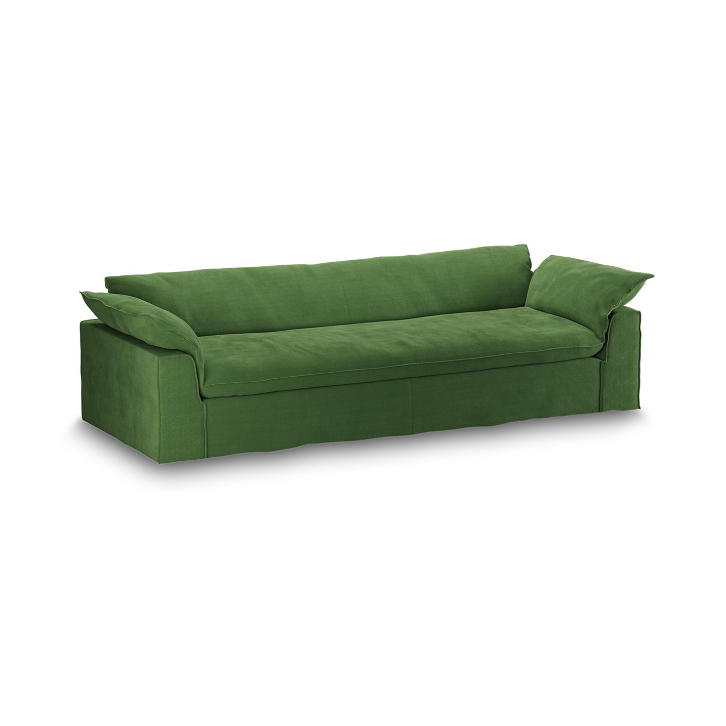 Nomad couch: 305cm, royal velvet, green - Image 2