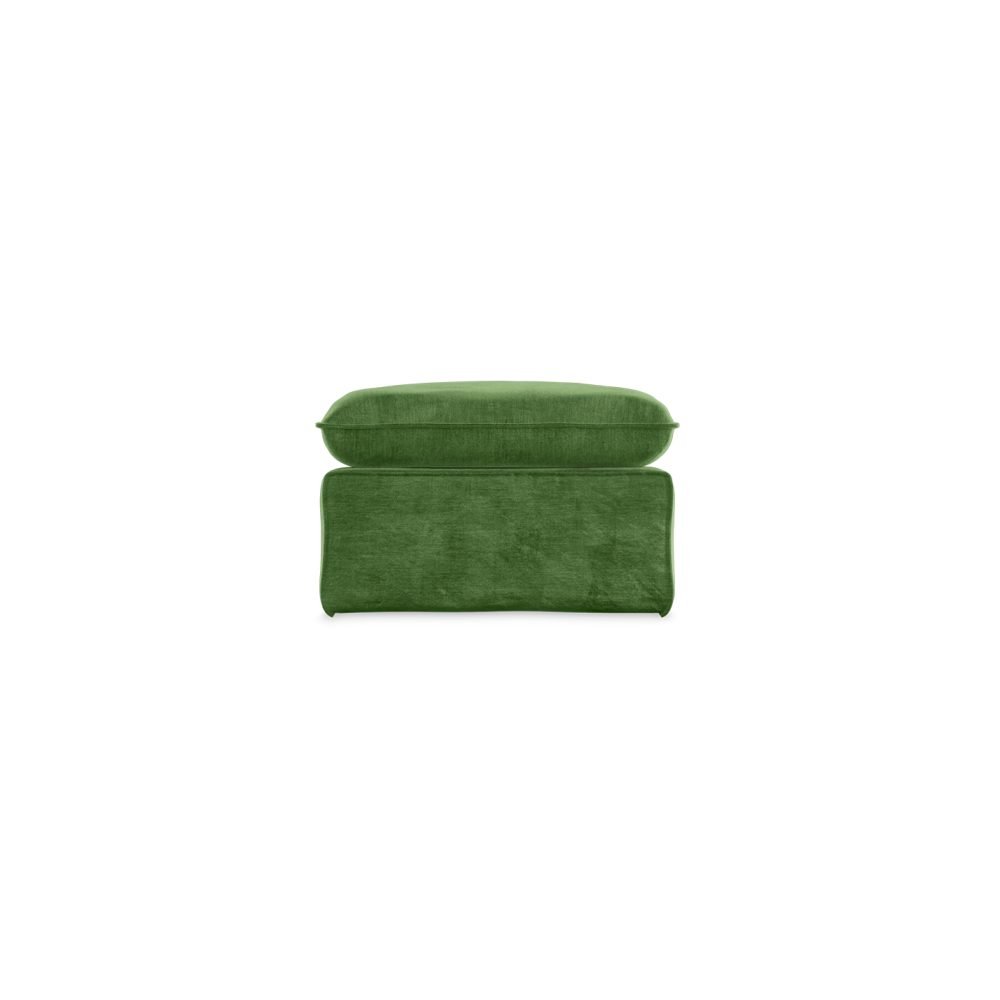Nomad couch: hocker, royal velvet, green