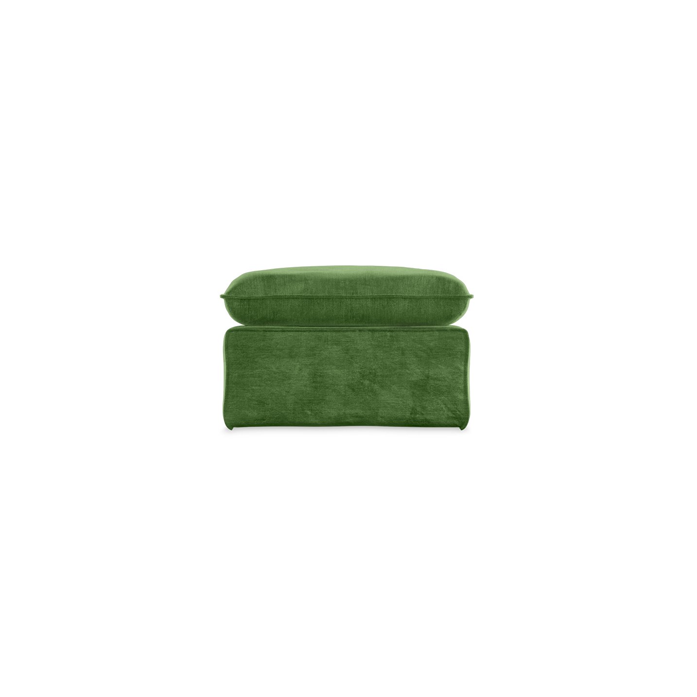 Nomad couch: hocker, royal velvet, green
