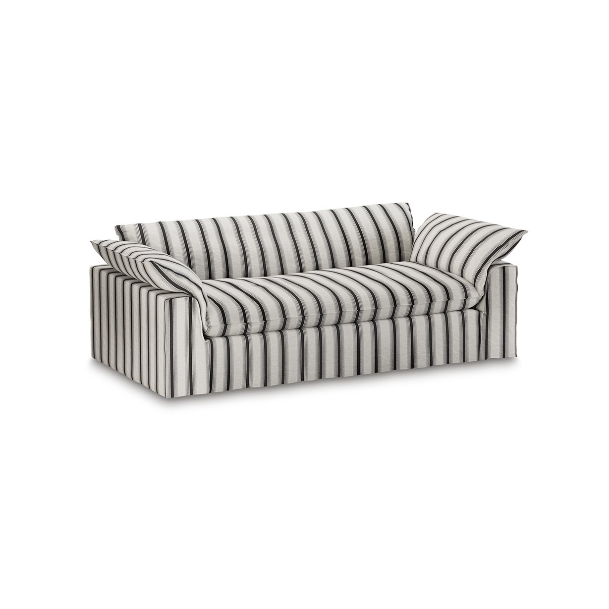 Nomad couch: 244cm, rocco, chalkstripe - Image 2