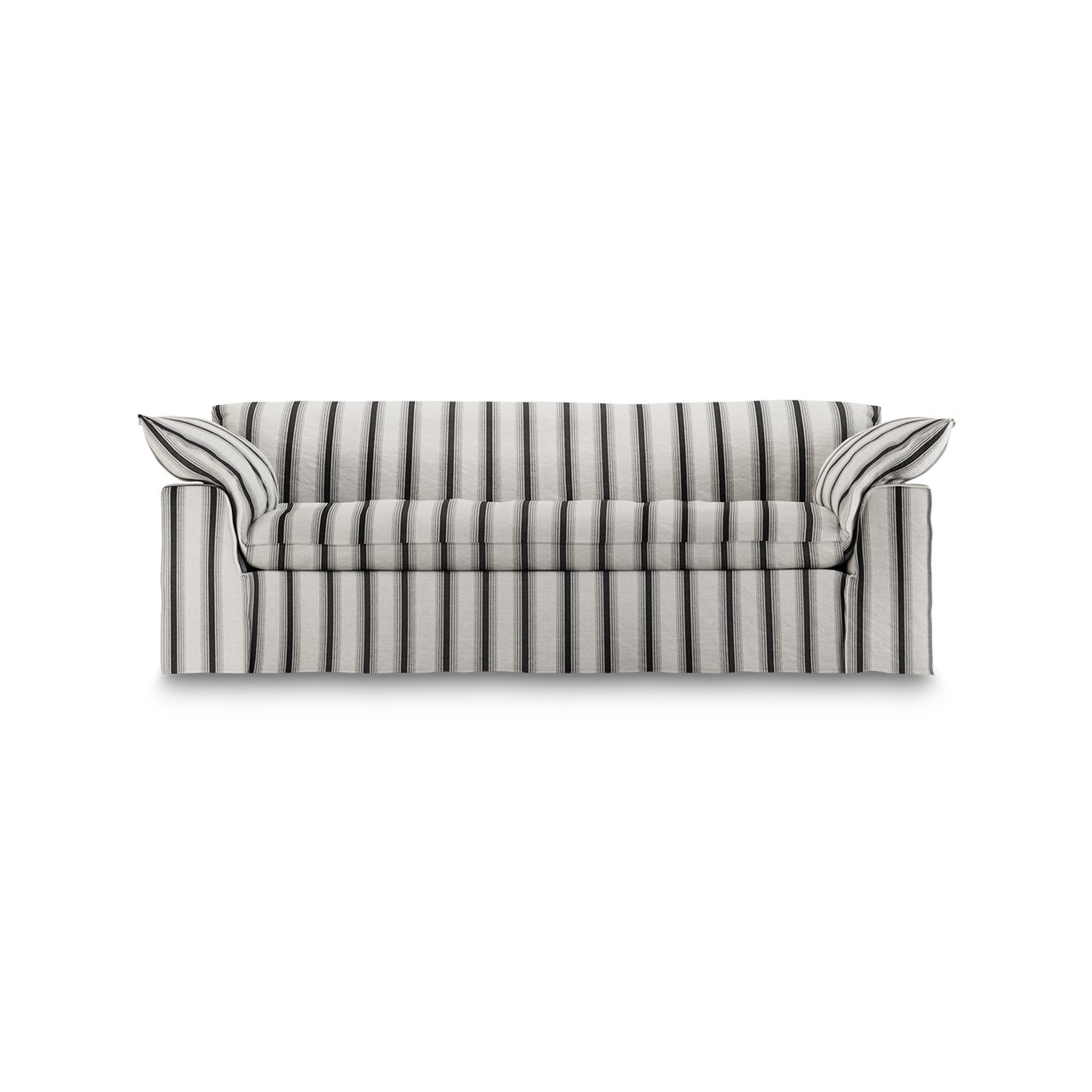 Nomad couch: 244cm, rocco, chalkstripe