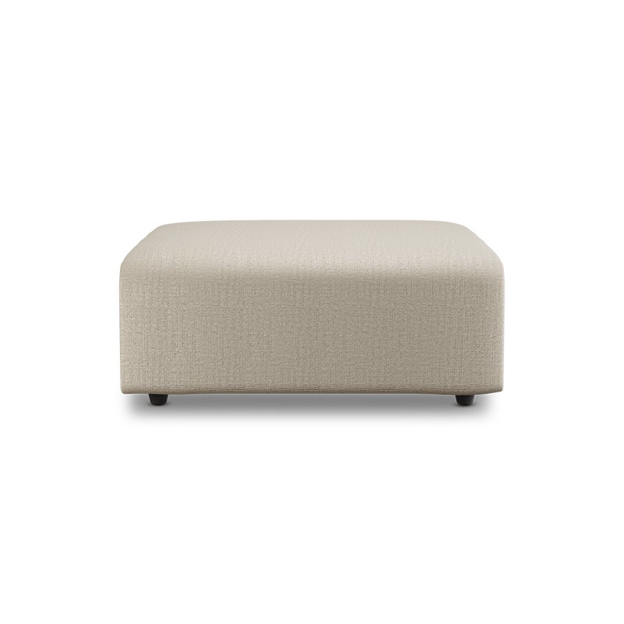 Jax couch: element hocker, pure, ivory