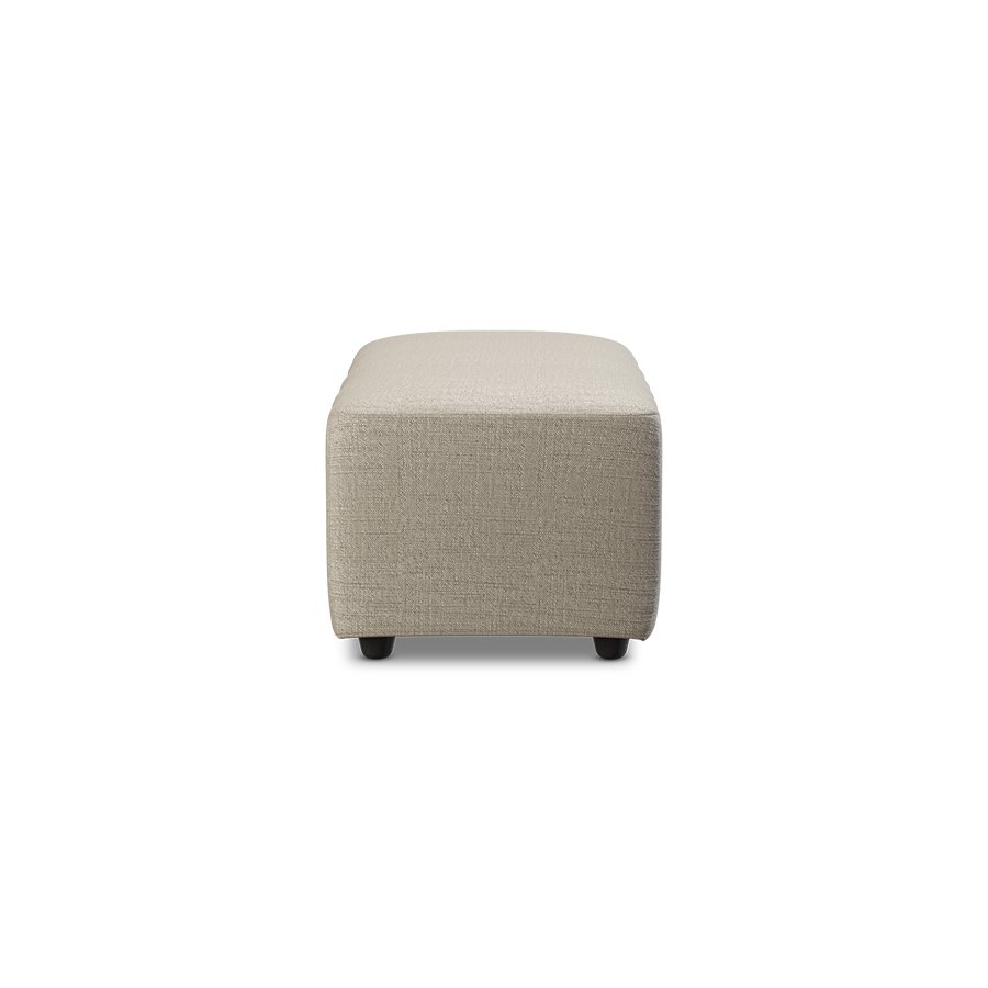 Jax couch: element hocker small, pure, ivory