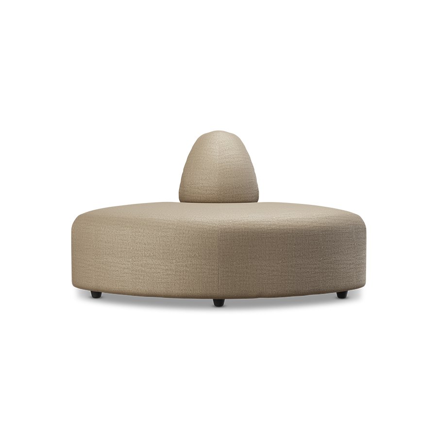 Jax couch: element angle, pure, earth