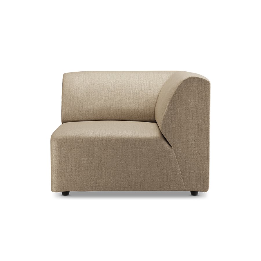 Jax couch: element right end, pure, earth
