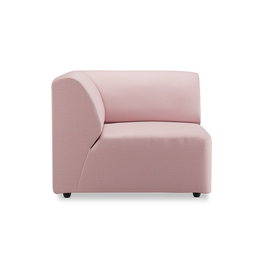 Jax couch: element left end, wise, blossom