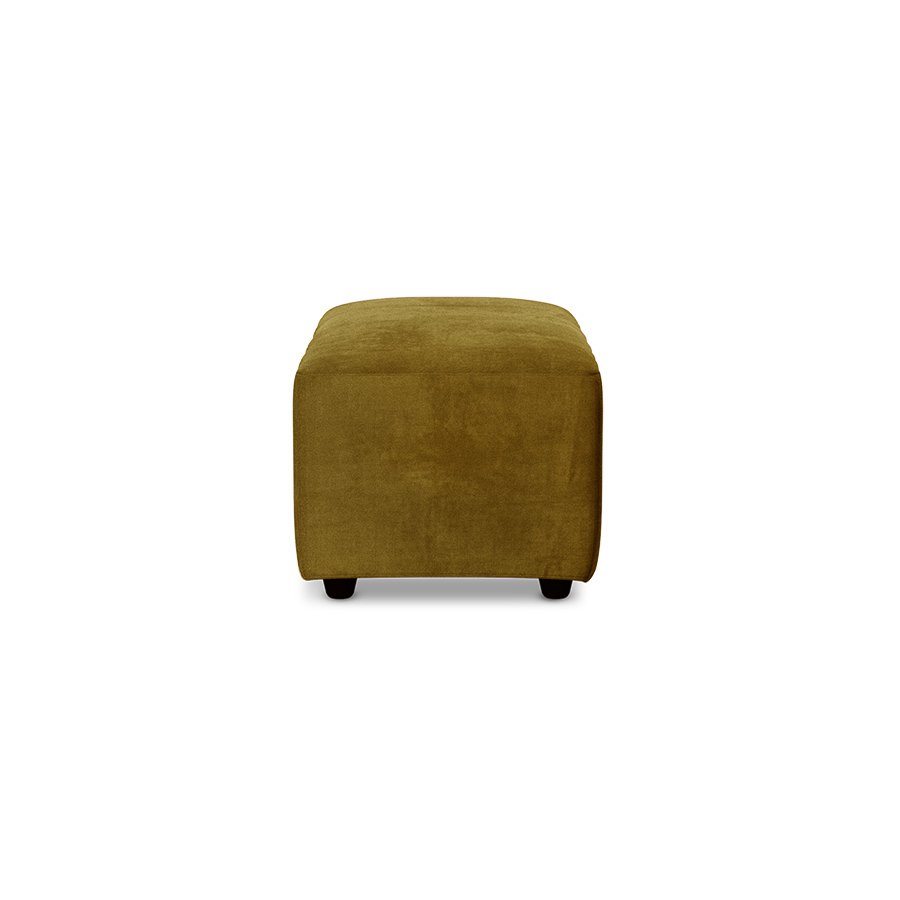 Jax couch: element hocker small, royal velvet, olive