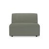 Jax couch: element middle, linen, army green