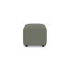Jax couch: element hocker small, linen, army green