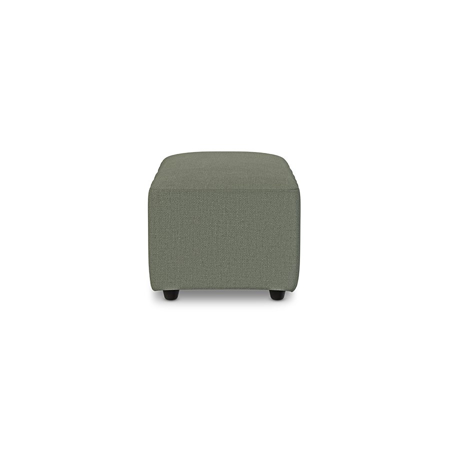 Jax couch: element hocker small, linen, army green
