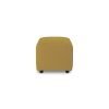 Jax couch: element hocker small, linen, burnt ochre