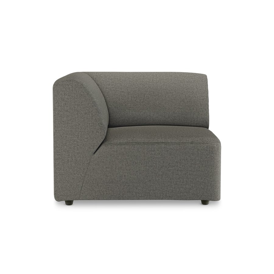Jax couch: element left corner, wander, army green